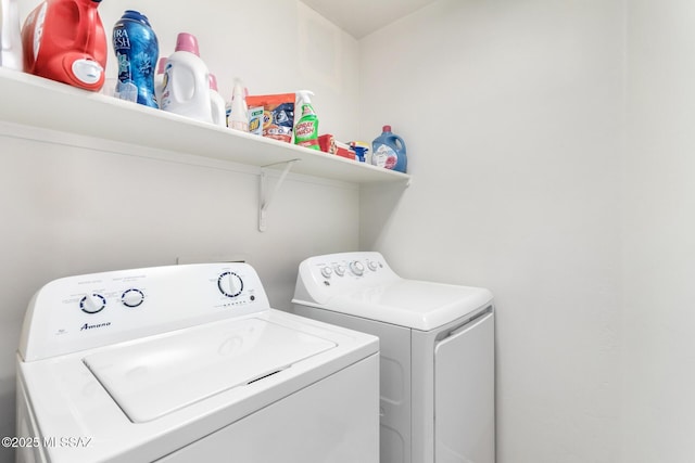 217 E Creosote Draw Rd, Vail, AZ 85641 - laundry area with independent washer and dryer