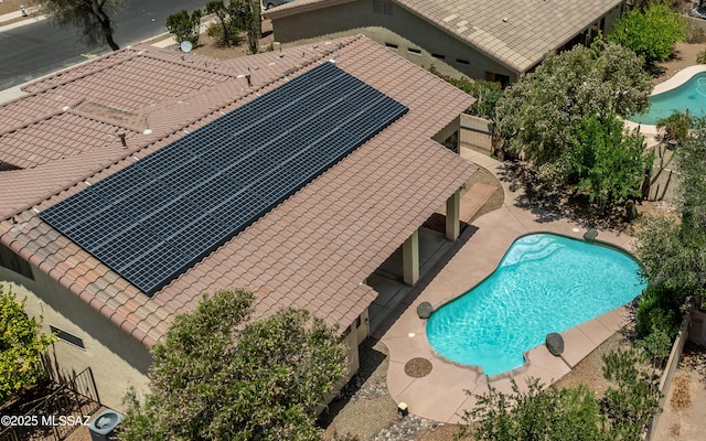 8892 N Silver Moon Way, Tucson, AZ 85743 - view of pool with a patio
