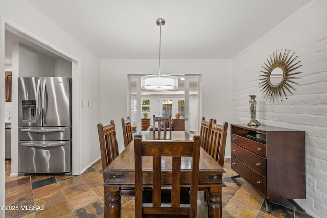 3357 N Christmas Ave, Tucson, AZ 85716 - dining space featuring stone tile floors