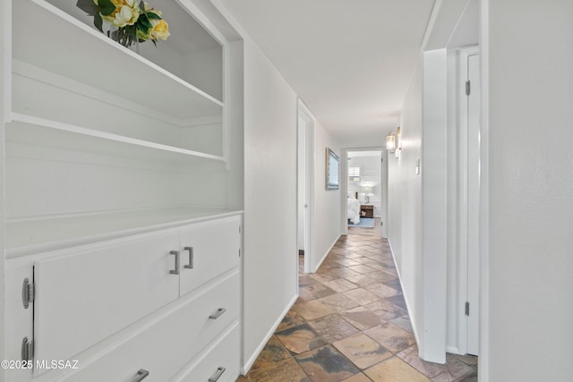 3357 N Christmas Ave, Tucson, AZ 85716 - corridor with stone tile flooring and baseboards