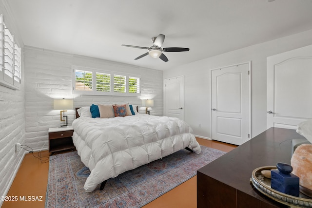 3357 N Christmas Ave, Tucson, AZ 85716 - bedroom with a ceiling fan