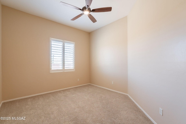 3259 E Corte Doce Palomas, Tucson, AZ 85718 - carpeted empty room with baseboards and a ceiling fan