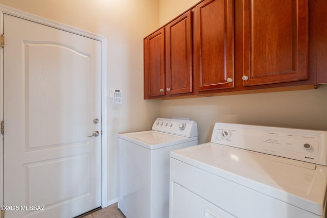 3259 E Corte Doce Palomas, Tucson, AZ 85718 - laundry area with washing machine and clothes dryer and cabinet space