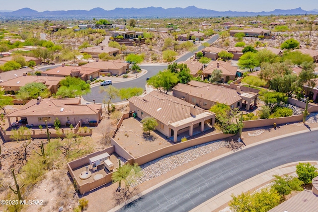 3259 E Corte Doce Palomas, Tucson, AZ 85718 - aerial view of residential area with a mountain backdrop