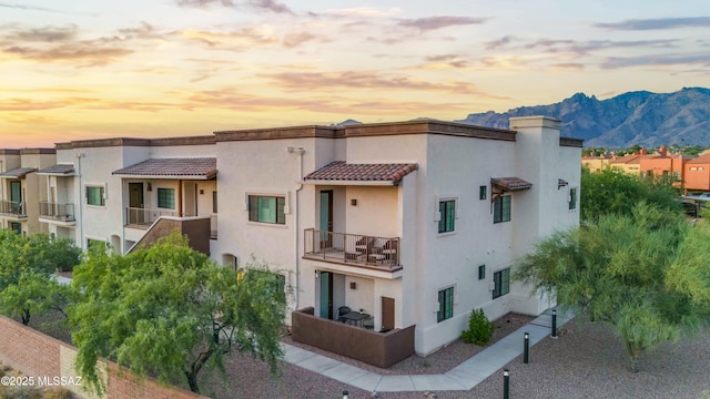 2020 E River Rd Unit 205, Tucson, AZ 85718 - view of building exterior with a mountain view