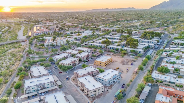 2020 E River Rd Unit 205, Tucson, AZ 85718 - aerial view at dusk of a mountain view