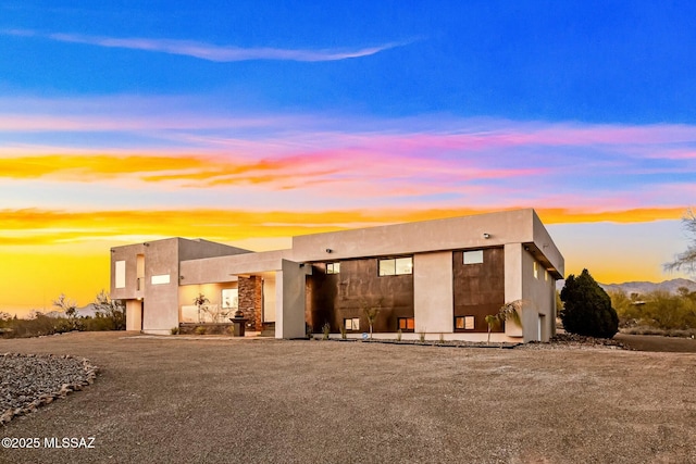 4939 E River Rd, Tucson, AZ 85718 - view of front of property with stucco siding