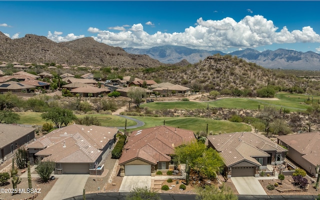 13552 N Heritage Gateway Ave, Marana, AZ 85658 - aerial perspective of suburban area featuring a mountain backdrop