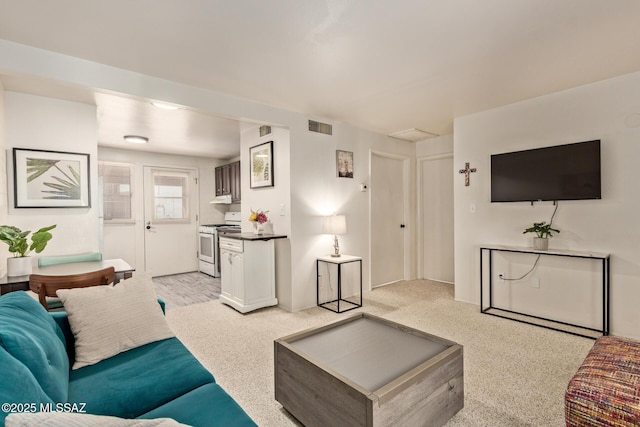 134 S Paseo Quinta Unit A, Green Valley, AZ 85614 - living room with light colored carpet