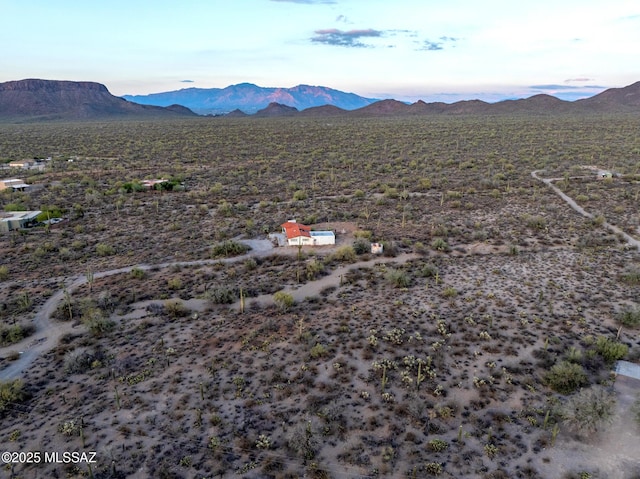 5730 N Tula Ln, Tucson, AZ 85743 - mountain view featuring a desert landscape and rural landscape