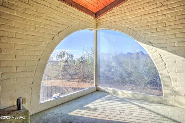 5730 N Tula Ln, Tucson, AZ 85743 - detailed view of wood ceiling and carpet