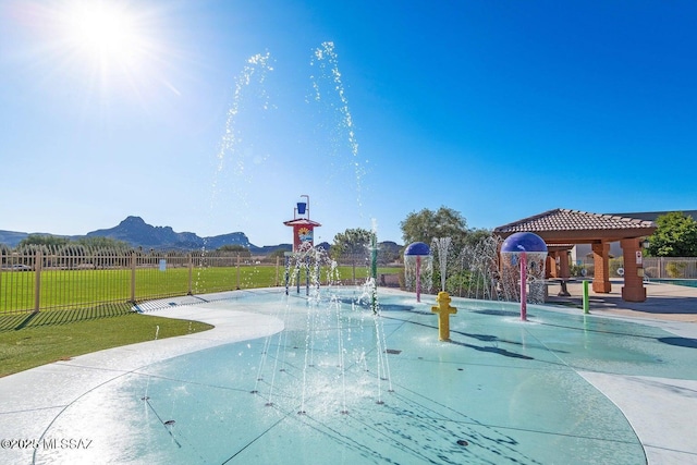 7663 W Creosote Spring Ct, Tucson, AZ 85743 - view of home's community featuring a mountain view