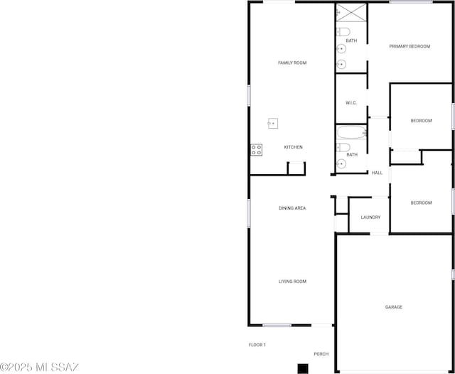8233 E Sundew Dr, Tucson, AZ 85710 - home floor plan