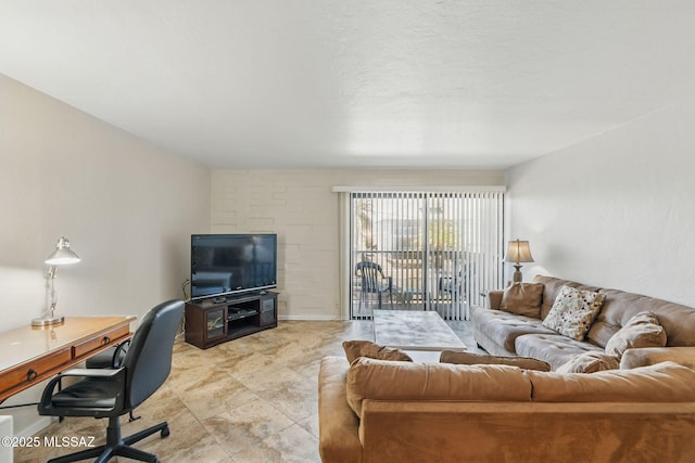961 N Euclid Ave Unit 130, Tucson, AZ 85719 - living room with an office area