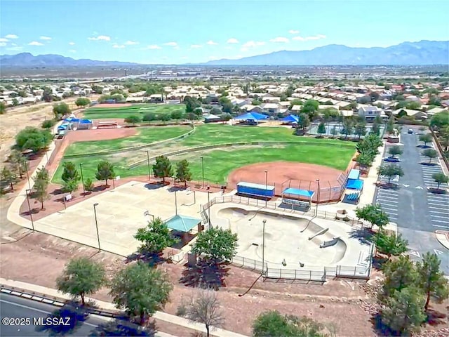 7157 W Odyssey Way, Tucson, AZ 85743 - aerial view of a mountainous background