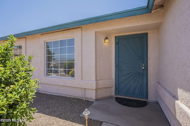 8954 E Pomegranate St, Tucson, AZ 85730 - entrance to property with stucco siding