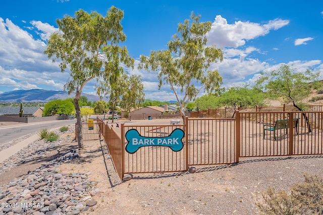 8954 E Pomegranate St, Tucson, AZ 85730 - view of home's community featuring a mountain view