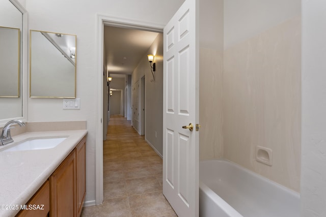 14243 E Whisper Trl, Vail, AZ 85641 - full bath featuring vanity, tile patterned flooring, and bathing tub / shower combination