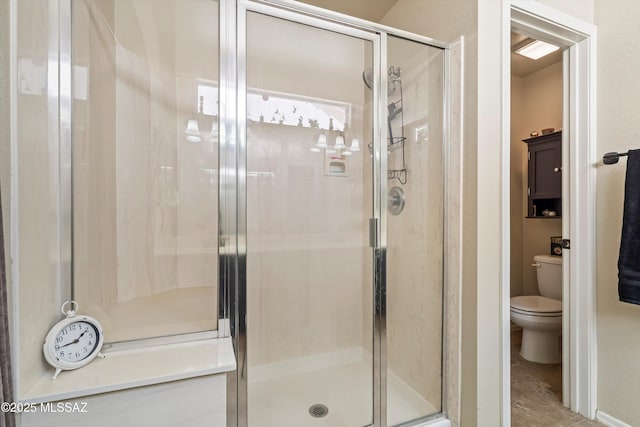 9860 N Western Sky Pl, Tucson, AZ 85742 - full bathroom with toilet and a stall shower