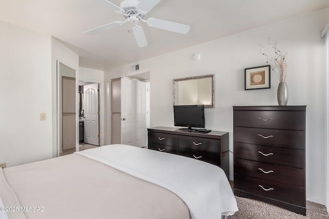 5751 N Kolb Rd Unit 25203, Tucson, AZ 85750 - bedroom with carpet floors and a ceiling fan