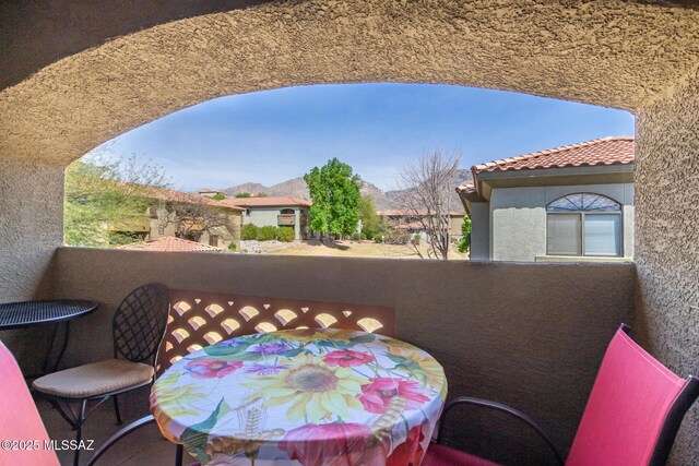 5751 N Kolb Rd Unit 25203, Tucson, AZ 85750 - balcony with a mountain view