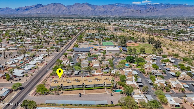 625 S Prudence Rd Apt 201, Tucson, AZ 85710 - bird's eye view of a mountain backdrop