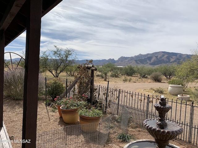 1606 N Panorama Way, Cochise, AZ 85606 - view of patio featuring a mountain view