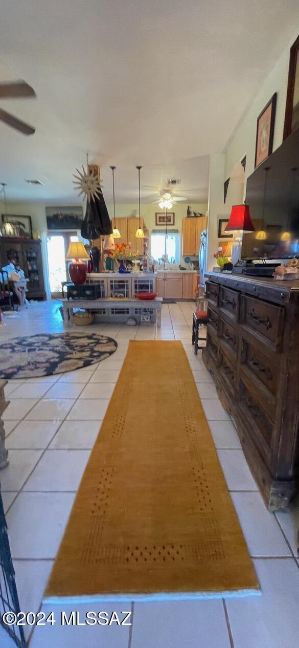 1606 N Panorama Way, Cochise, AZ 85606 - corridor featuring light tile patterned flooring