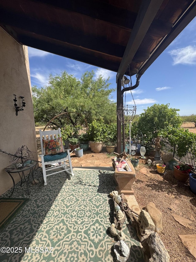 1606 N Panorama Way, Cochise, AZ 85606 - view of yard with a patio