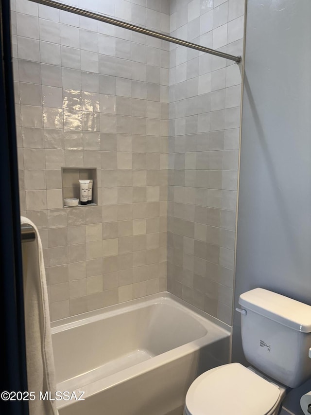 12710 N Sonoran Preserve Blvd Lot 24, Marana, AZ 85658 - bathroom featuring toilet and bathtub / shower combination