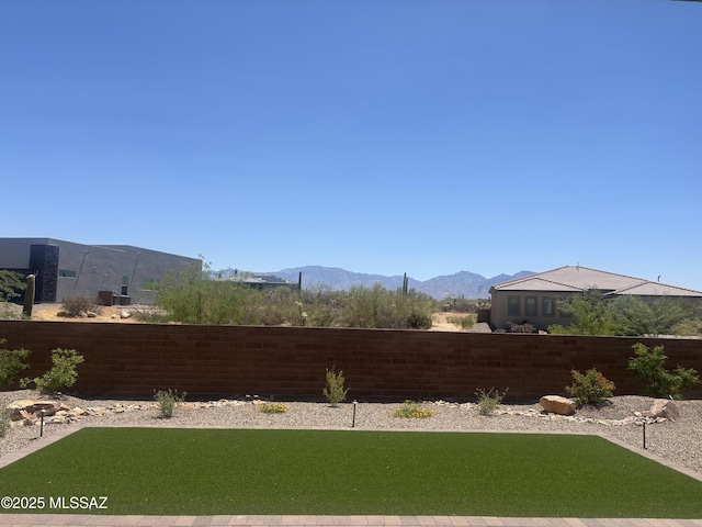 12710 N Sonoran Preserve Blvd Lot 24, Marana, AZ 85658 - view of yard featuring a mountain view