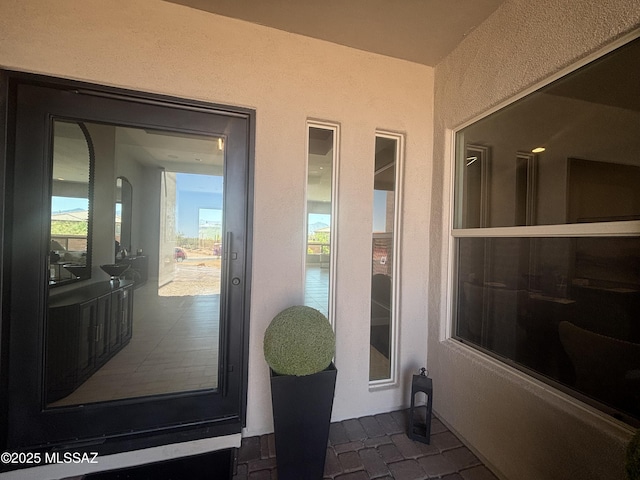 12710 N Sonoran Preserve Blvd Lot 24, Marana, AZ 85658 - view of exterior entry with stucco siding