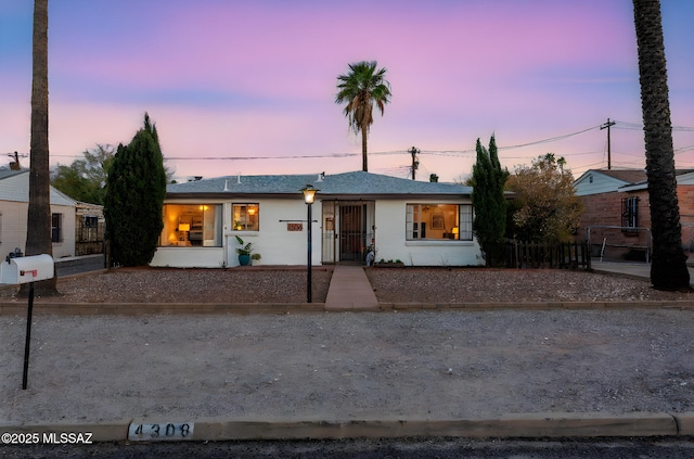 4308 E Elmwood St, Tucson, AZ 85711 - view of ranch-style house
