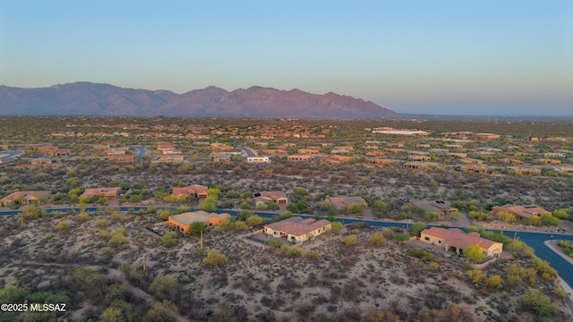 12475 N Faraway Wash Trl, Marana, AZ 85658 - drone / aerial view of a mountain backdrop