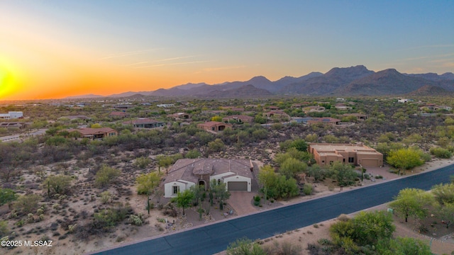 12475 N Faraway Wash Trl, Marana, AZ 85658 - view of subject property with a mountain backdrop