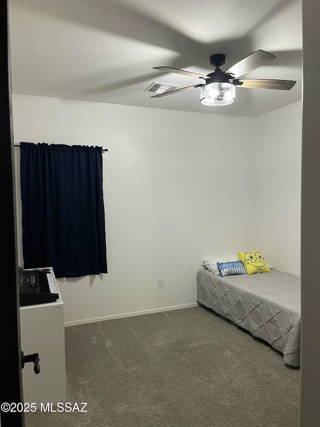 210 W Andrew Potter St, Vail, AZ 85641 - unfurnished bedroom featuring carpet, baseboards, and ceiling fan
