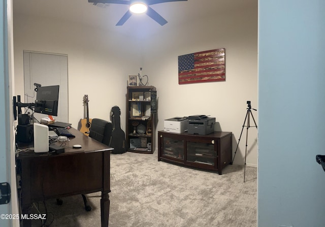 210 W Andrew Potter St, Vail, AZ 85641 - office featuring carpet floors and a ceiling fan