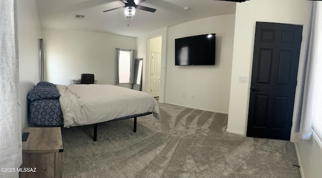 210 W Andrew Potter St, Vail, AZ 85641 - bedroom with carpet floors, baseboards, and a ceiling fan
