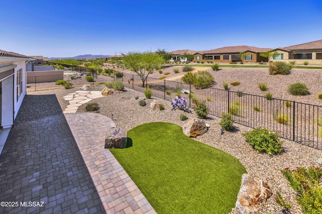 30755 S Chestnut Way, Oracle, AZ 85623 - fenced backyard with a patio