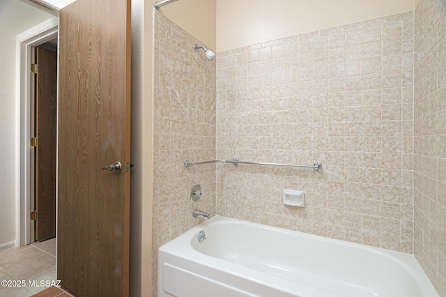 1438 W De Nada, Green Valley, AZ 85622 - bathroom with tub / shower combination and tile patterned flooring