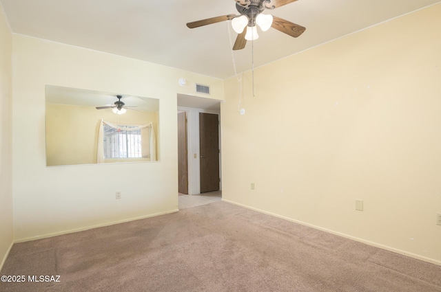 1438 W De Nada, Green Valley, AZ 85622 - unfurnished room featuring ceiling fan and light colored carpet