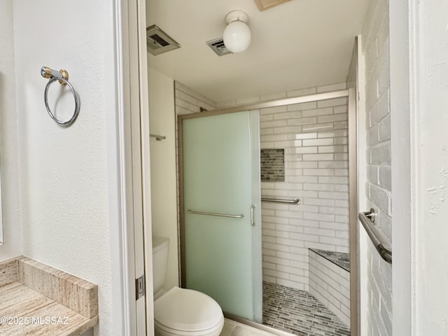 7621 N Placita De Los Amigos, Tucson, AZ 85704 - bathroom with a stall shower and toilet