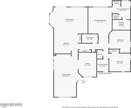 8191 N White Stallion Pl, Tucson, AZ 85743 - view of room layout