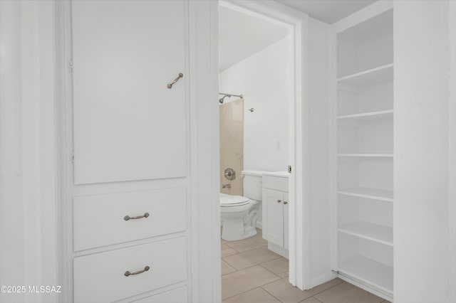 826 W Calle Margarita, Tucson, AZ 85706 - bathroom with tile patterned flooring and vanity
