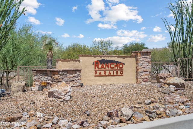 9969 E Apache Rain Dr, Tucson, AZ 85748 - view of community sign