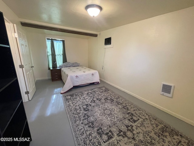 1094 N Pomerene Rd, Benson, AZ 85602 - bedroom with baseboards and concrete floors