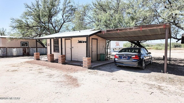 1094 N Pomerene Rd, Benson, AZ 85602 - view of outdoor structure featuring a detached carport