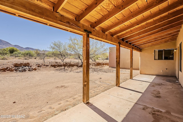 1503 Camino Bacalao, Rio Rico, AZ 85648 - view of patio / terrace with a mountain view