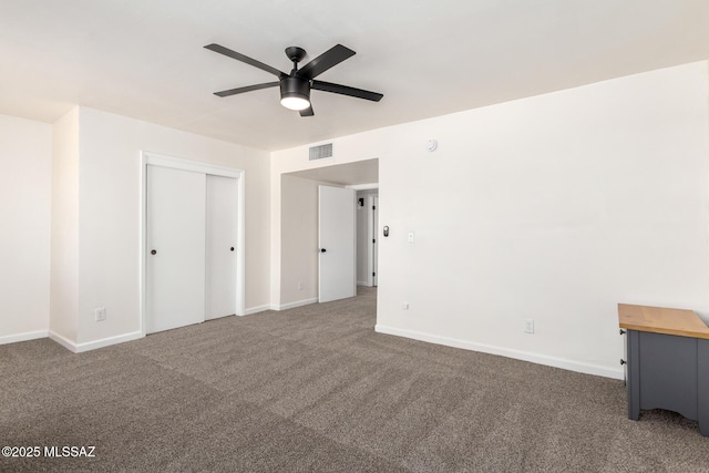 201 W Macarthur St, Tucson, AZ 85714 - unfurnished bedroom featuring carpet floors and a ceiling fan