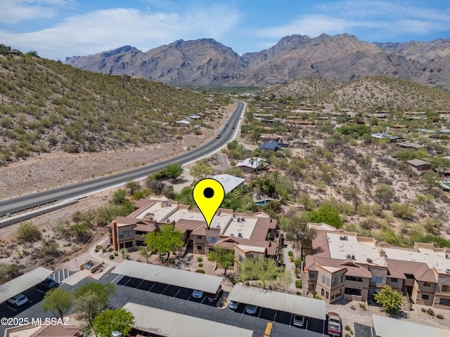 7255 E Snyder Rd Unit 9103, Tucson, AZ 85750 - aerial perspective of suburban area featuring a mountainous background
